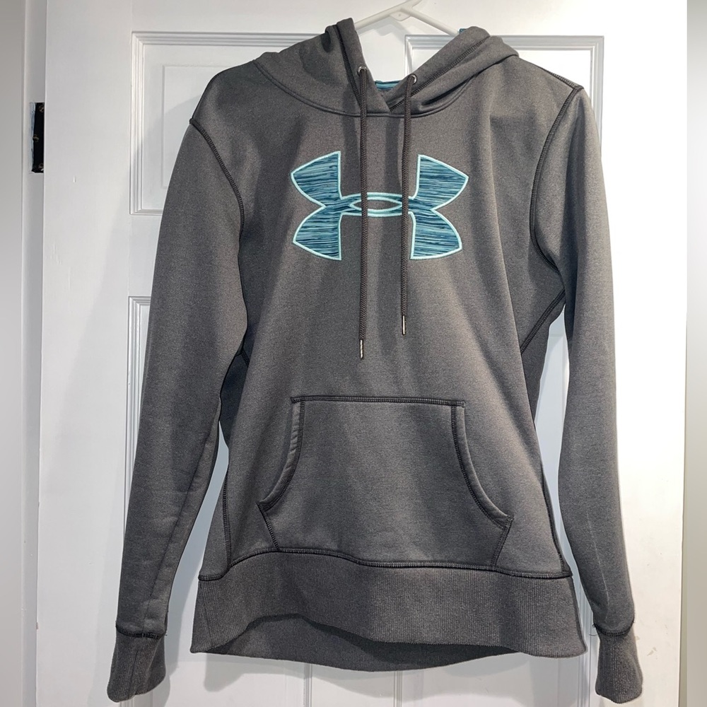 Gray Under Armour Hoodie